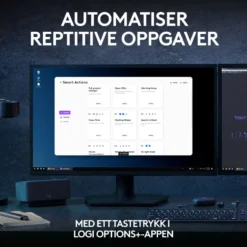 Logitech MX Keys S Trådløst tastatur Graphite