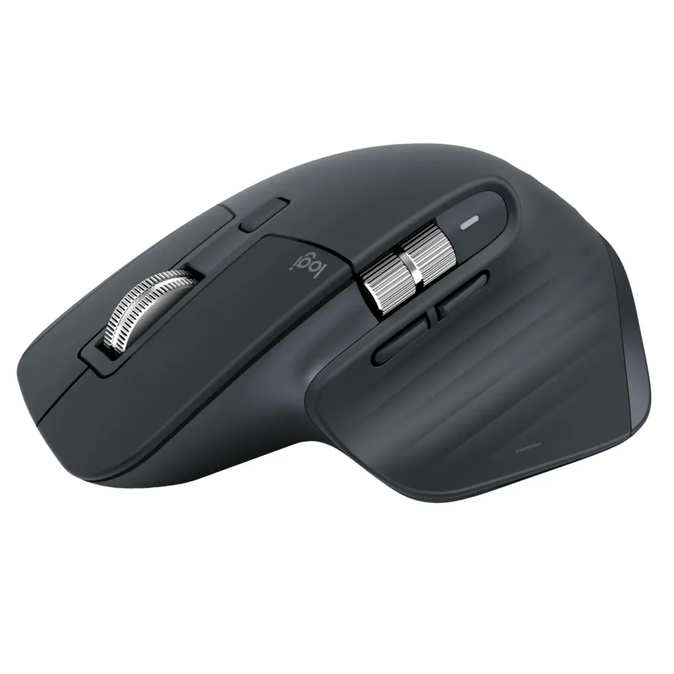 Logitech Mx Master 3s Trådløs datamus Grafitt, Bluetooth-utgave