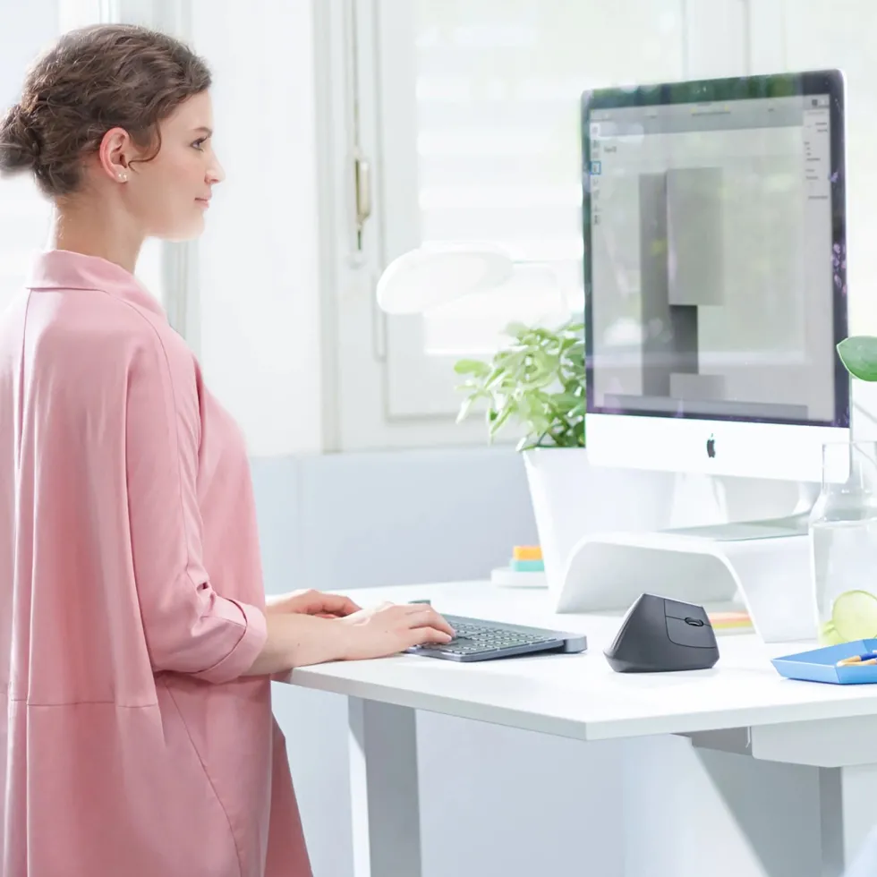 Logitech MX Vertical Trådløs datamus