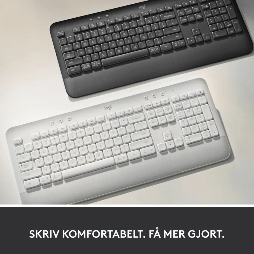 Logitech Signature K650 Trådløst tastatur Graphite