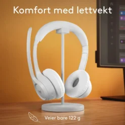 Logitech Zone 300 Trådløst headset Off-white