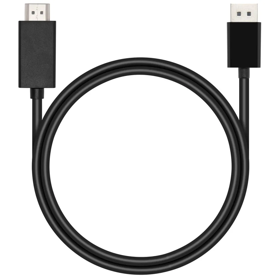 Luxorparts Adapterkabel DisplayPort til HDMI 1 m