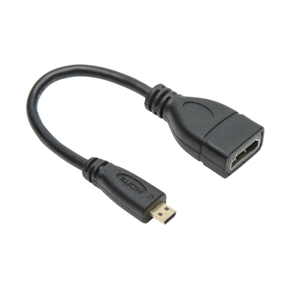 Luxorparts Adapter med Micro-HDMI til HDMI