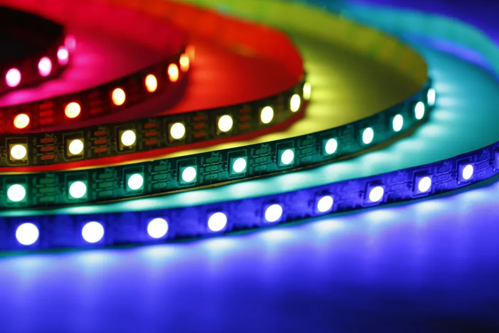 Luxorparts Adresserbar RGB LED-list 5 m