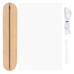 Luxorparts Akryl-LED-tavle for meldinger og tegninger - Stor