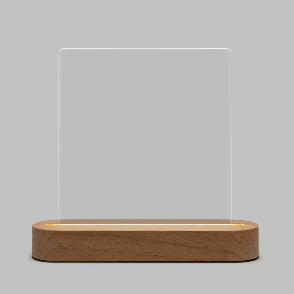 Luxorparts Akryl-LED-tavle for meldinger og tegninger