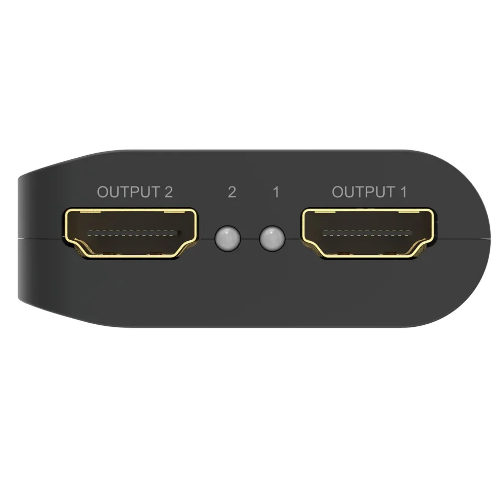 Luxorparts Aktiv HDMI-splitter 2-veis