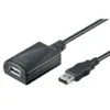 Luxorparts Aktiv USB-forlengelseskabel, 5 m