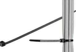 Luxorparts Buntebånd 200 x 4,8 mm 100-pk. Svart
