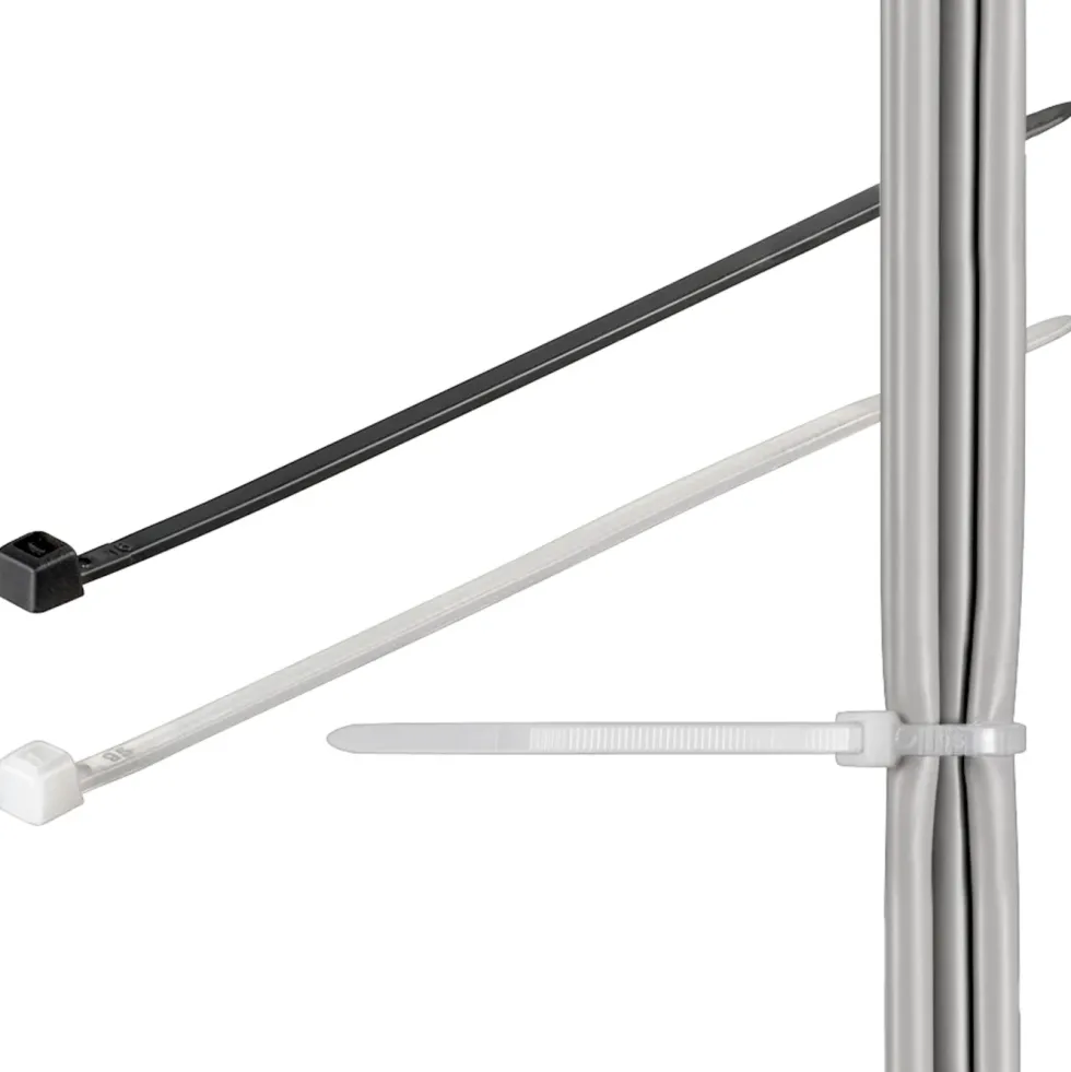 Luxorparts Buntebånd 100 x 2,5 mm 100-pk. Svart