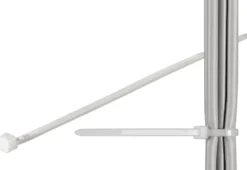 Luxorparts Buntebånd 200 x 4,8 mm 100-pk. Transparent