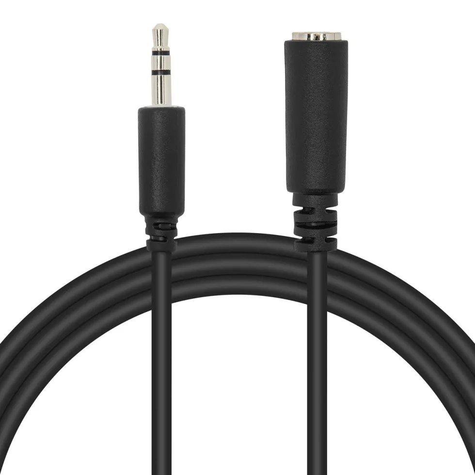 Luxorparts Forlengelseskabel med 3,5 mm-kontakt 2 m