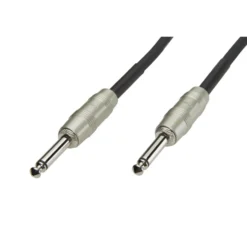 Luxorparts Instrumentkabel 6,3 mm 2 m, Svart