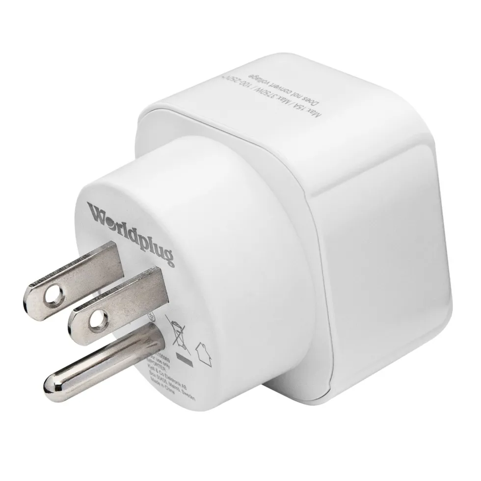 Luxorparts Jordet reiseadapter USA