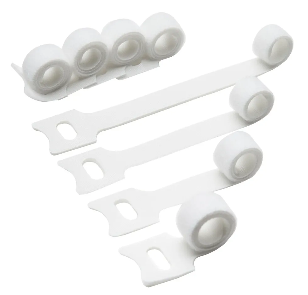 Luxorparts Kabelsamler 8-pk. Hvit