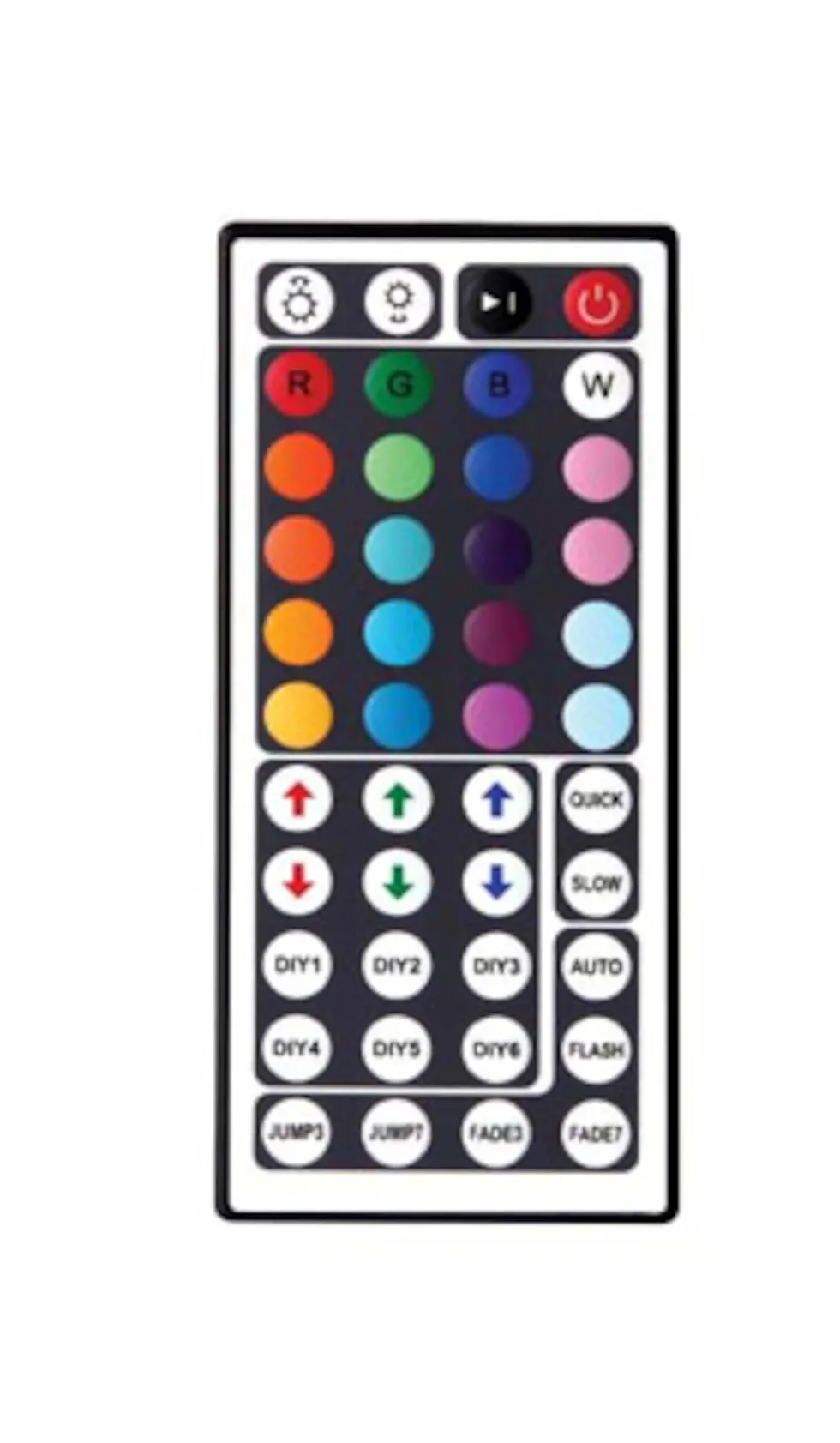 Luxorparts LED-list RGB 3 m