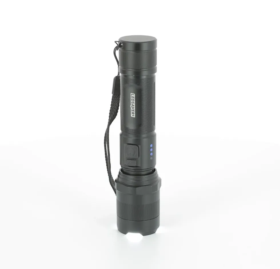 Luxorparts Oppladbar lommelykt 1000 lm