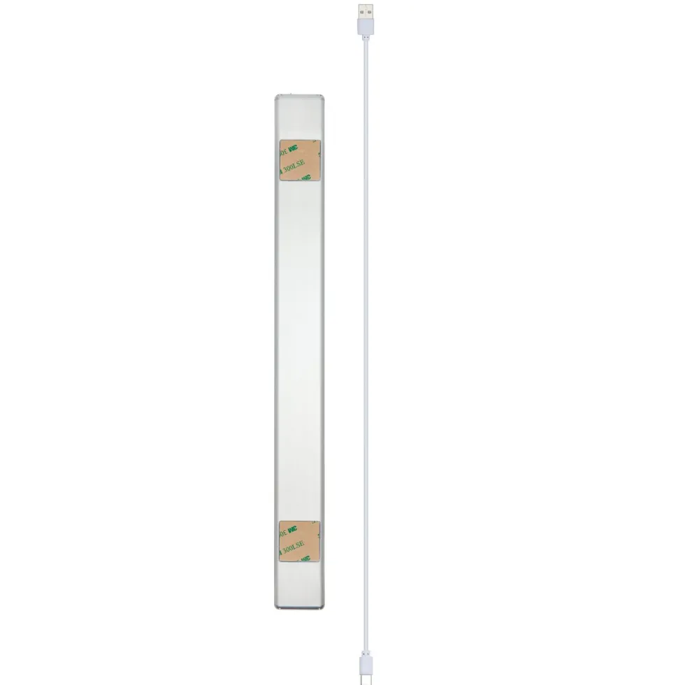Luxorparts Oppladbar magnetisk LED-lysrampe 40 cm