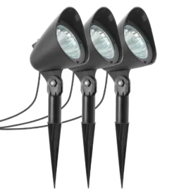 Luxorparts Solcelledrevet nattbelysning 3-pk.