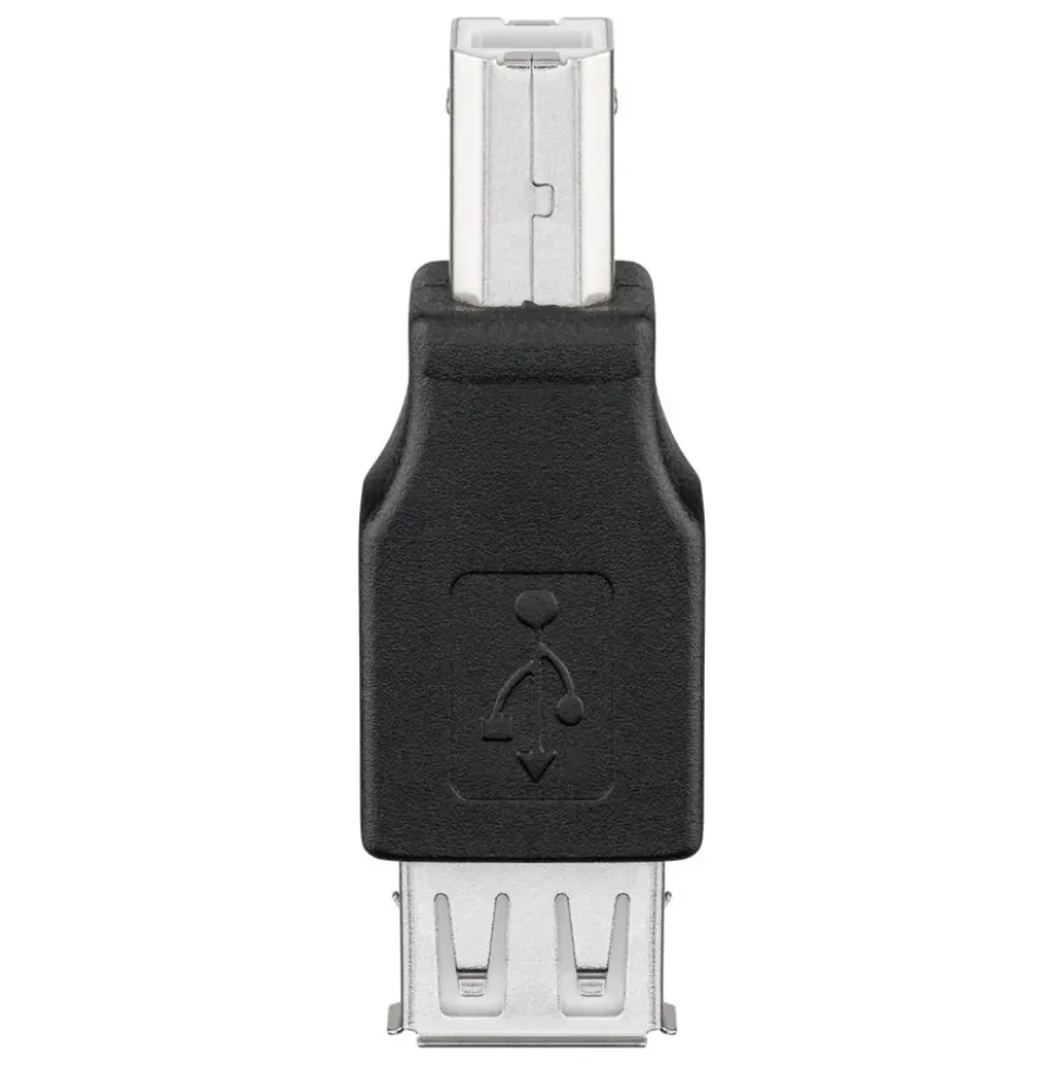 Luxorparts USB-A- til USB-B-adapter USB 2.0 Version 2