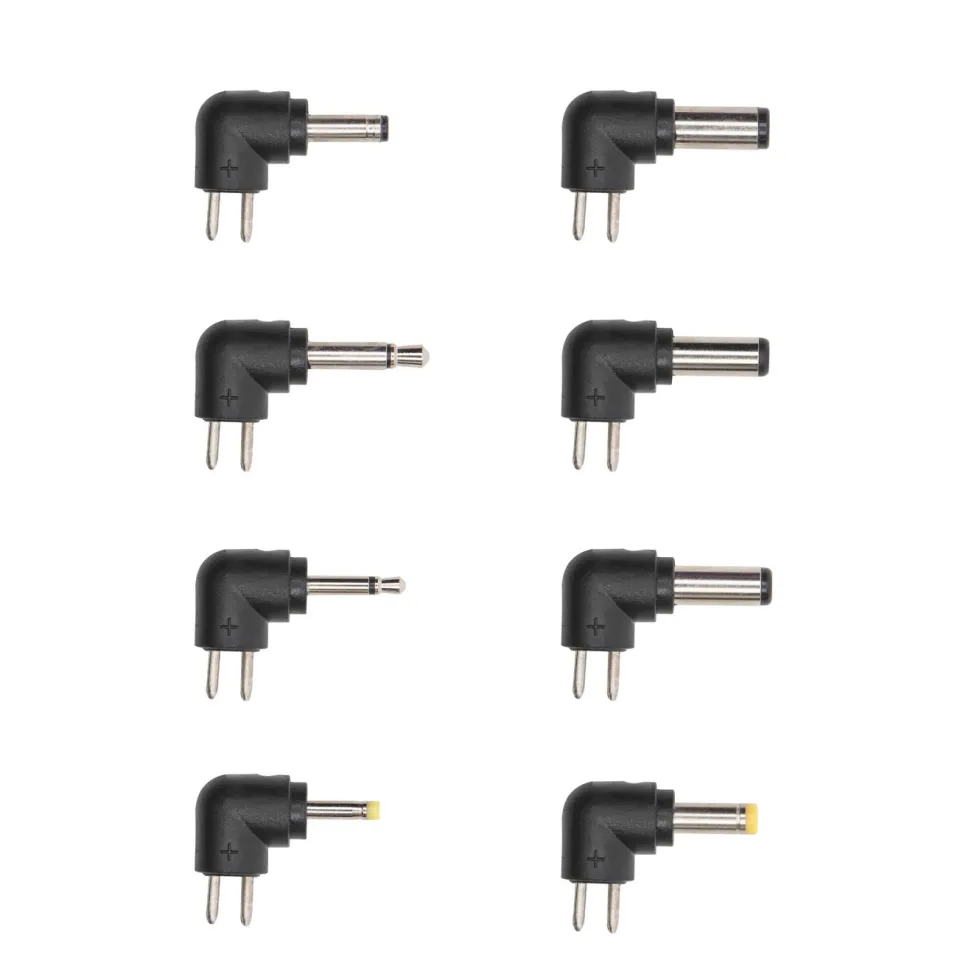 Luxorparts 12 V-adapter med 8 DC-kontakter 24W