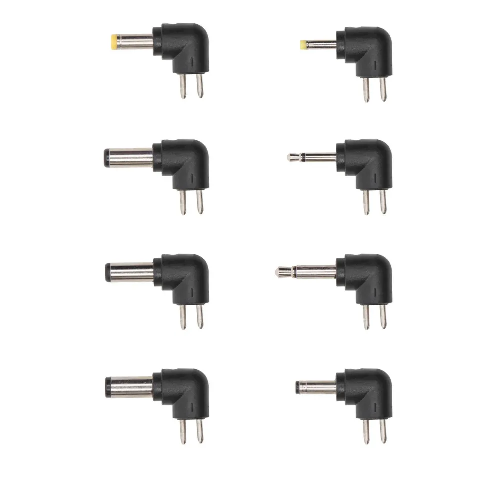 Luxorparts 12 V-adapter med 8 DC-kontakter 24W