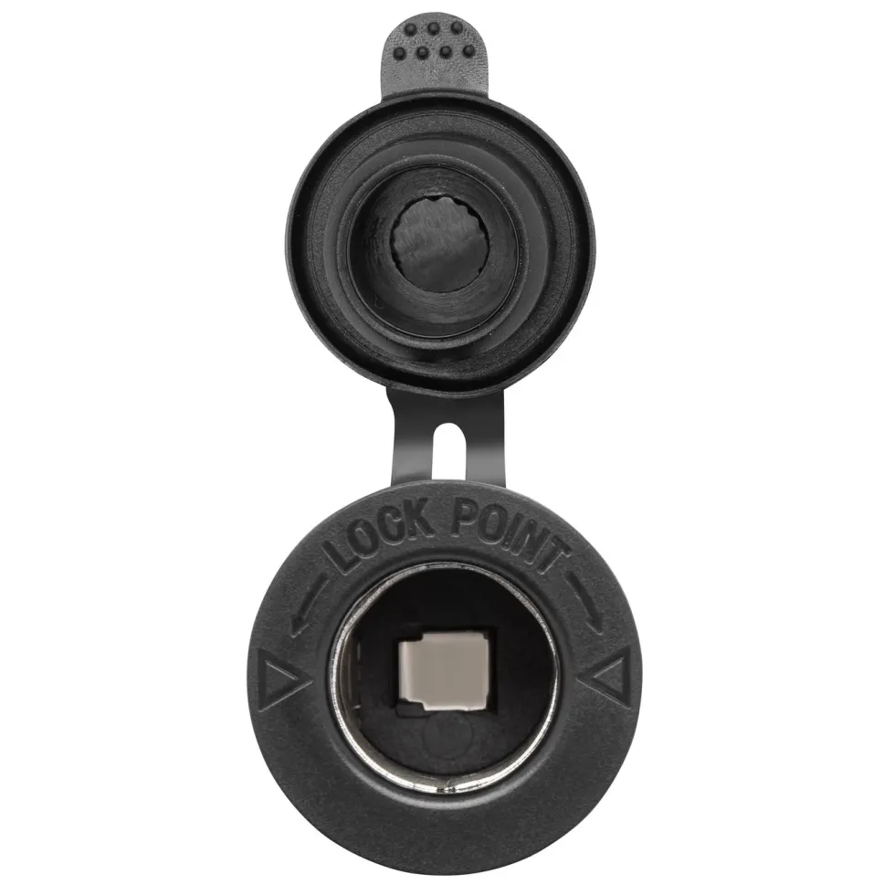 Luxorparts 12 V-uttak for panelmontering