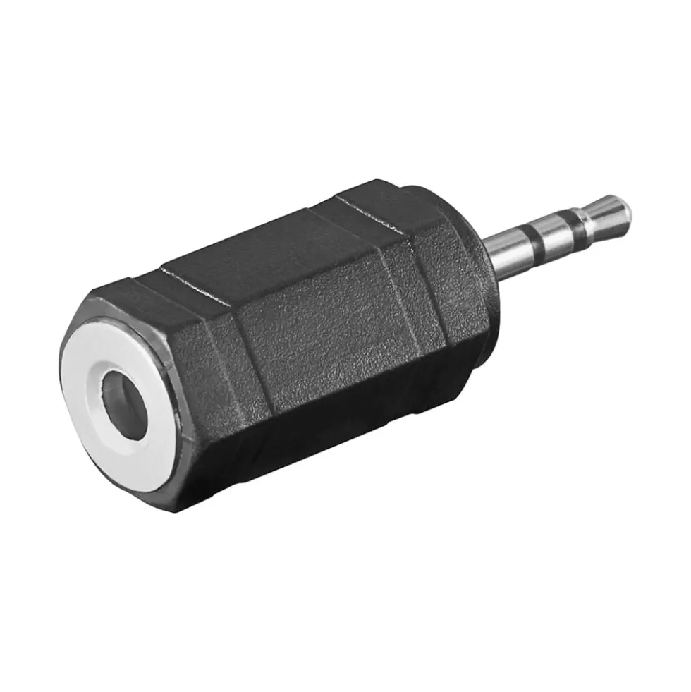 Lydadapter 3,5 mm til 2,5 mm