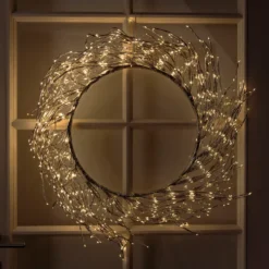 Lyskrans Ring 936 LED Ø50 cm (sølv)