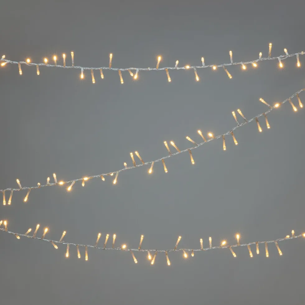 Lyslenke 2000 LED 40 m (klar)