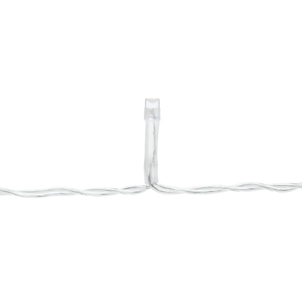 Lyslenke 240 LED 18 m (klar)