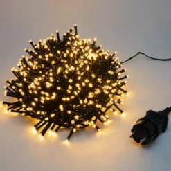 Lyslenke 1000 LED 20 m (svart)