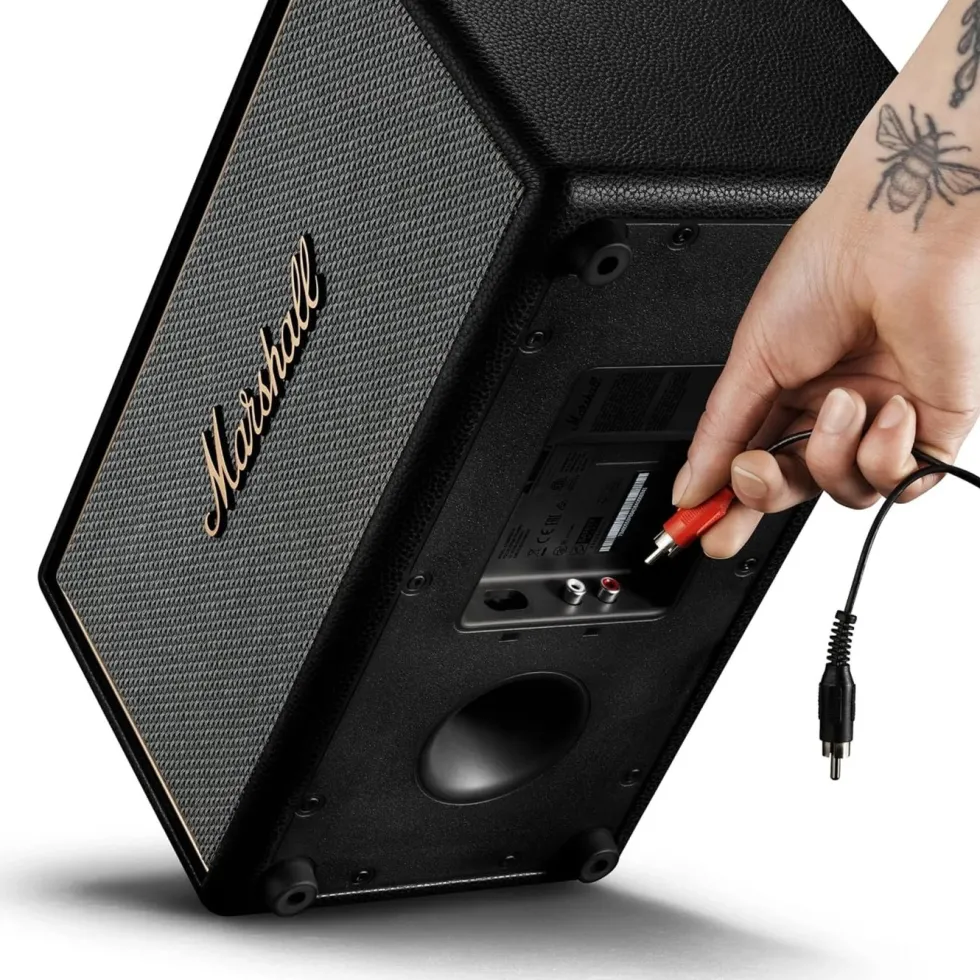 Marshall Stanmore IV Bluetooth-høyttaler Sort