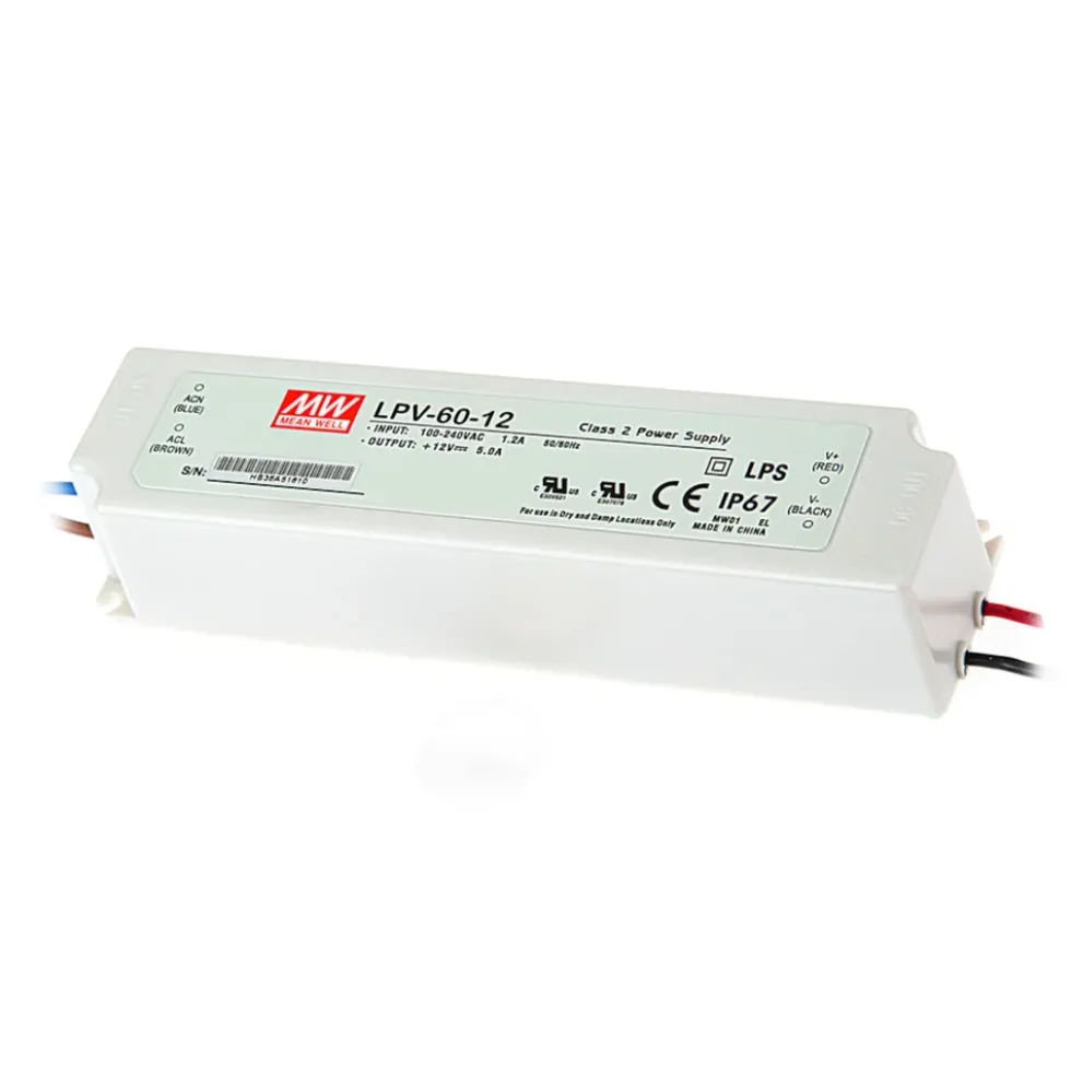 Mean Well LED-transformator 60 W