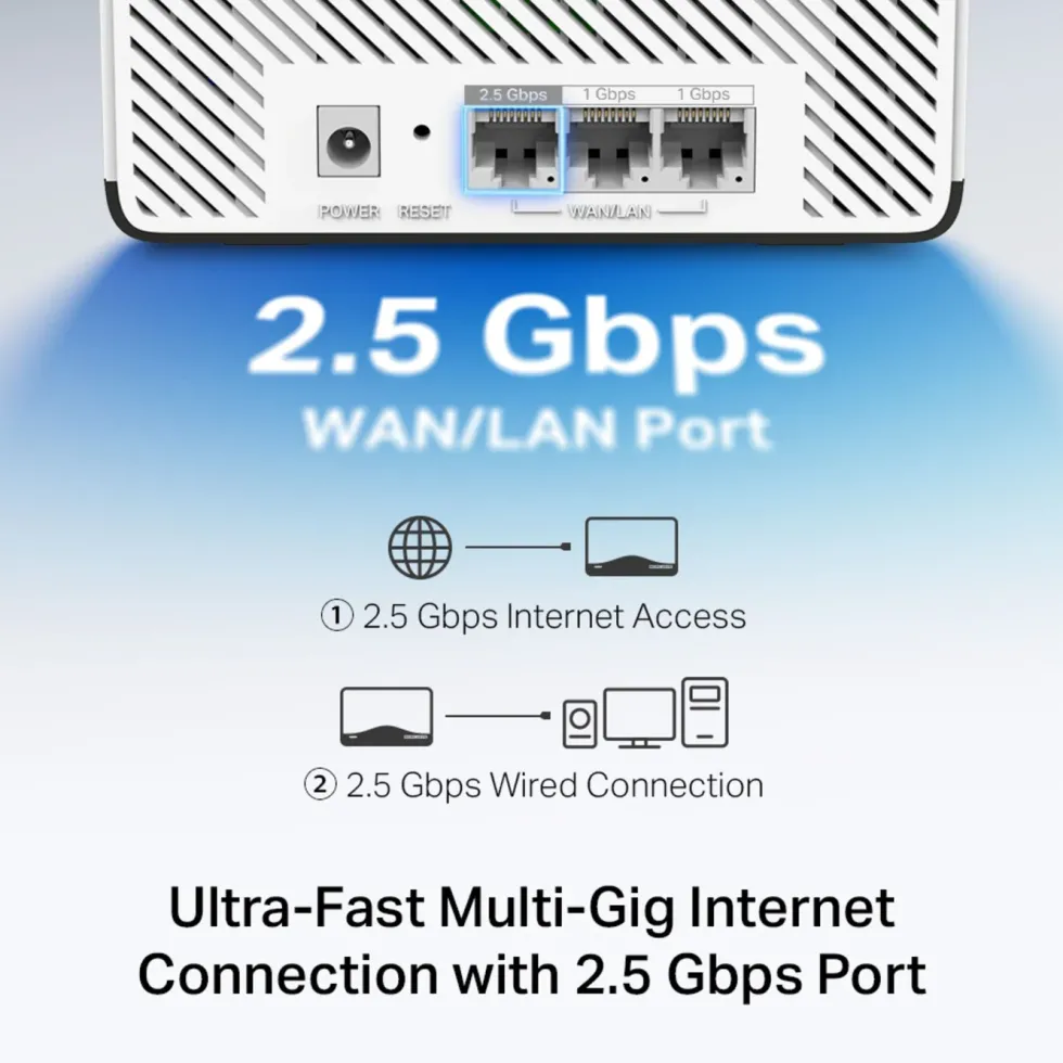 Mercusys Halo H27BE Wifi 7 mesh-system