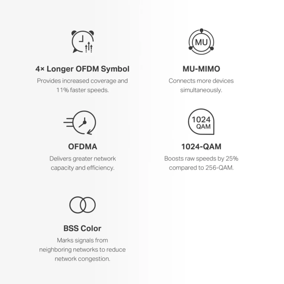 Mercusys Halo H60X Wifi 6 mesh-system 3-pk.