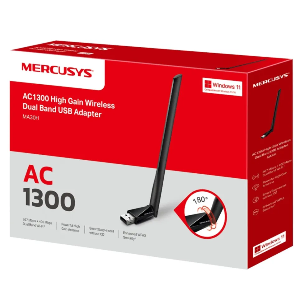 Mercusys MA30H USB nettverksadapter