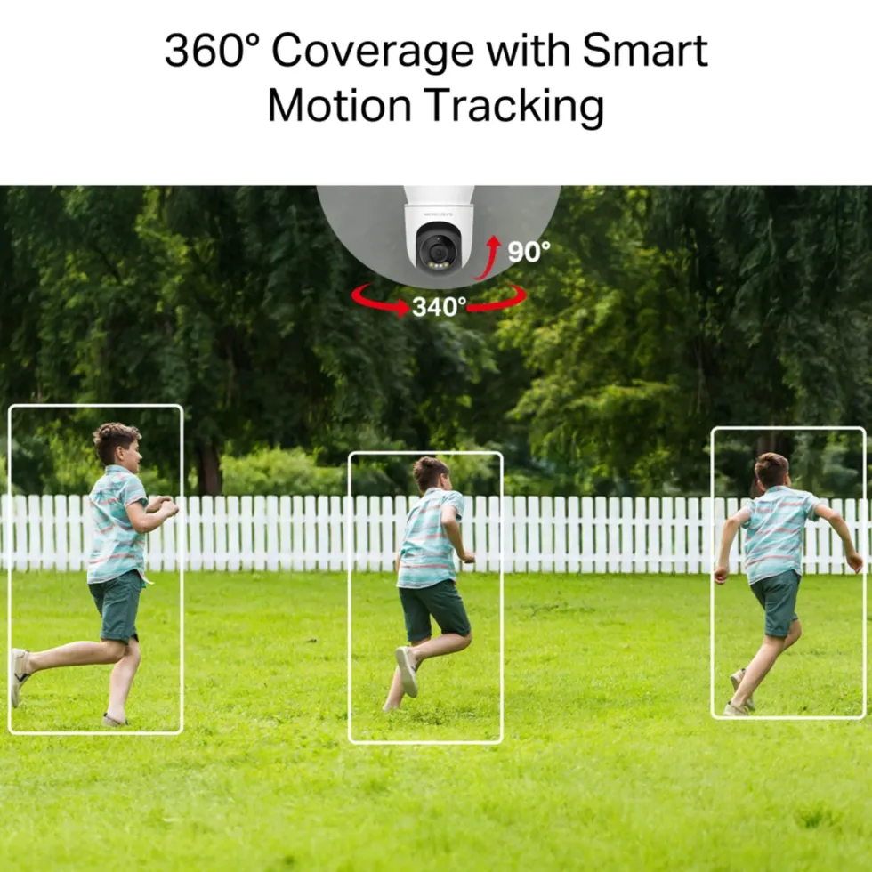 Mercusys MC510 – Outdoor Pan/Tilt Security wifi overvåkingskamera