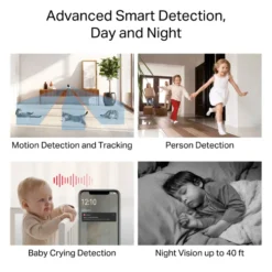 Mercusys MC210 – Pan/Tilt Home Security wifi overvåkingskamera