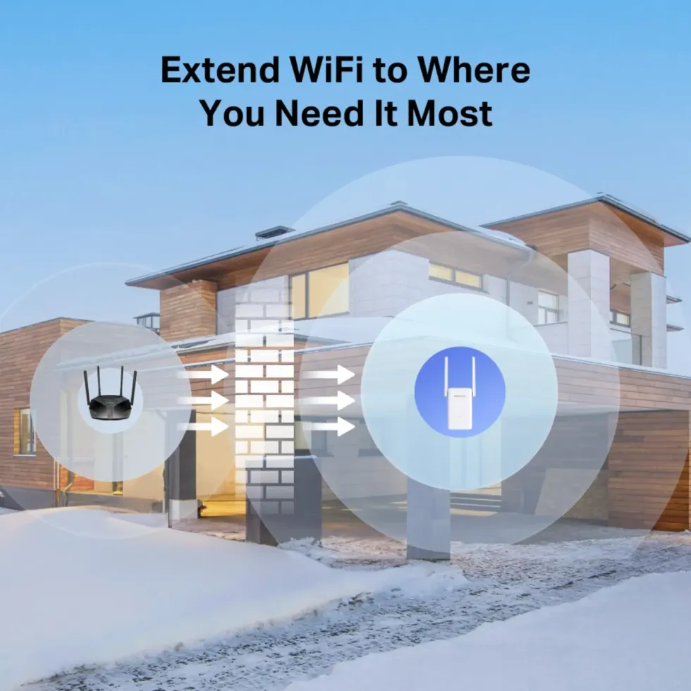 Mercusys ME25BE Wifi 7-repeater BE3600