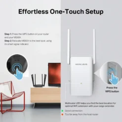 Mercusys ME80X Wi-Fi 6 Repeater AX3000