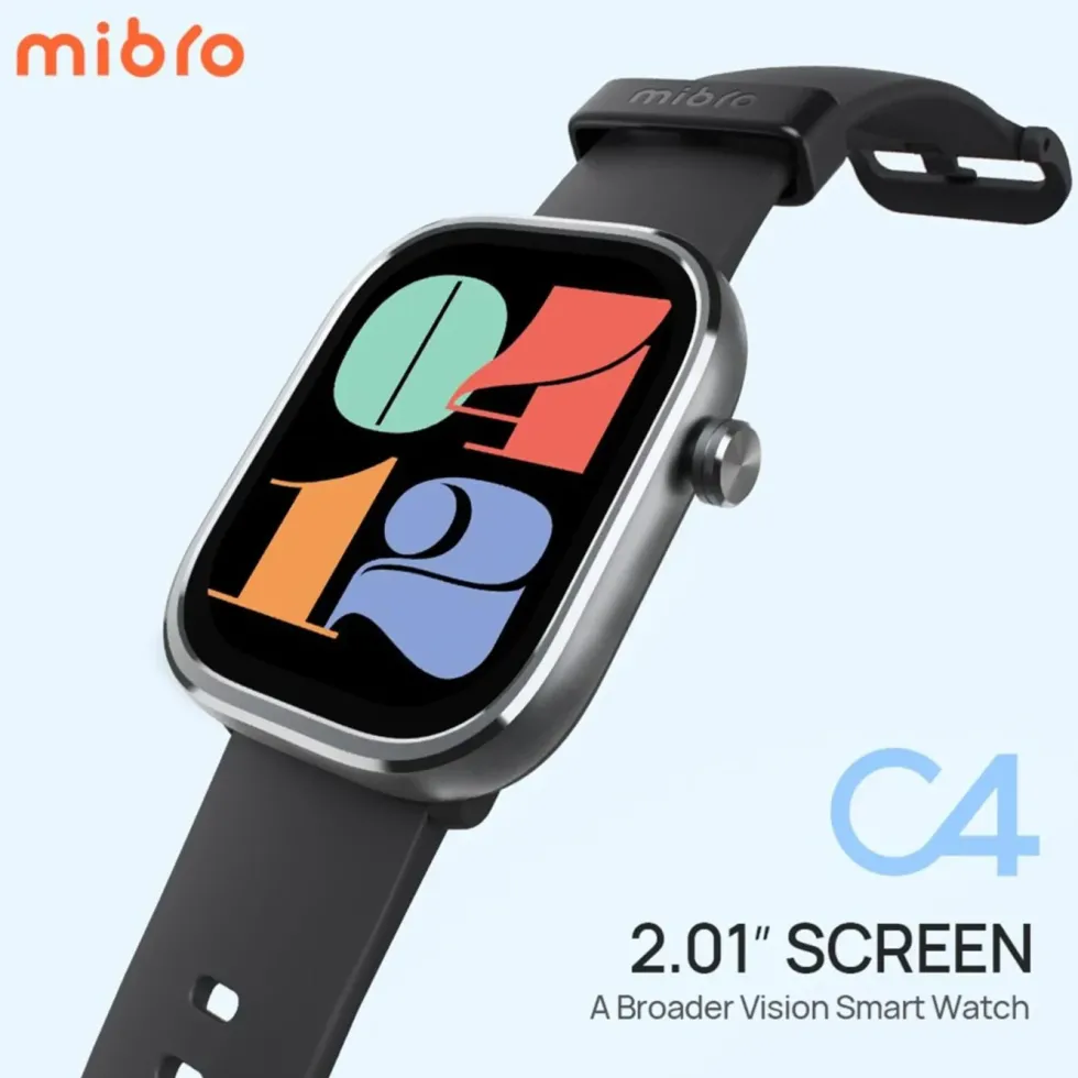 Mibro C4 Smartklokke Mørk grå