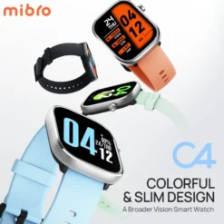 Mibro C4 Smartklokke Mørk grå