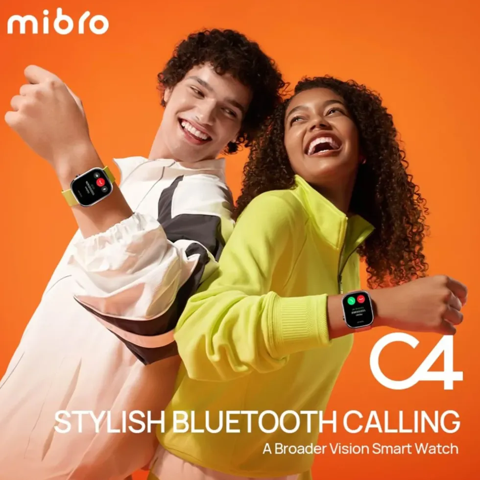 Mibro C4 Smartklokke Sølv