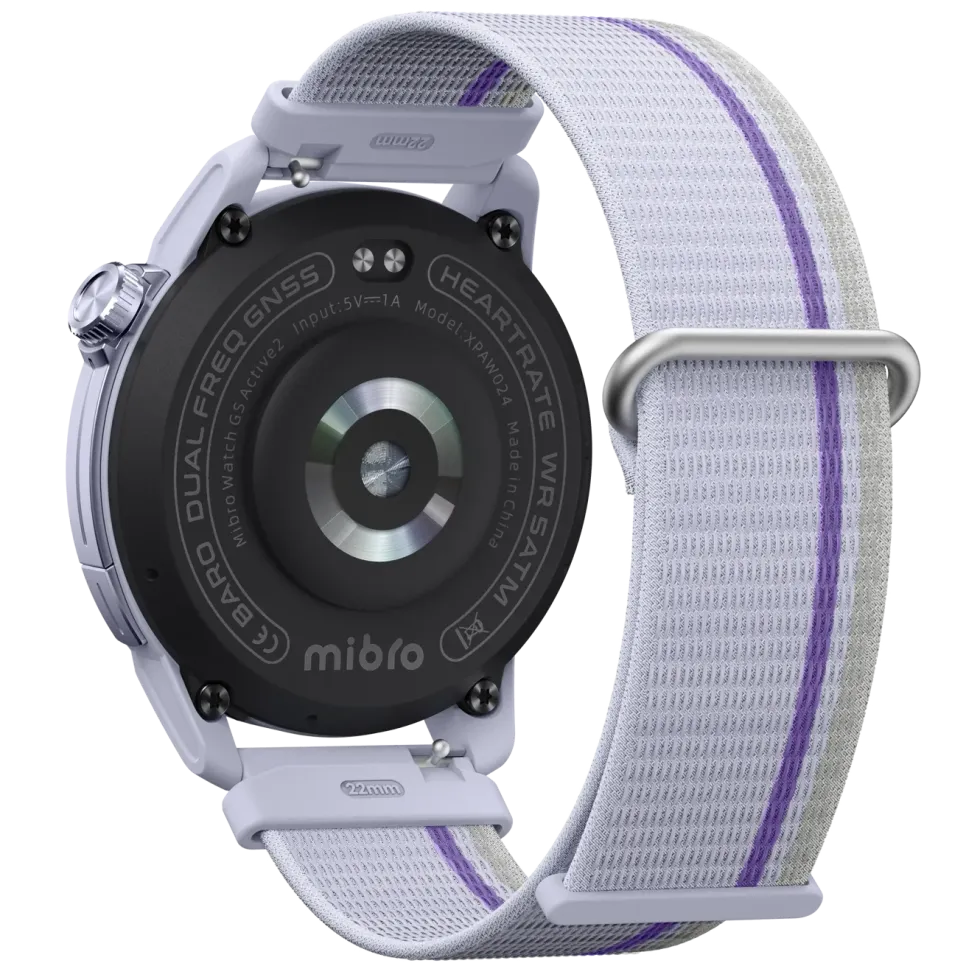 Mibro GS Active2 smartklokke Lilla
