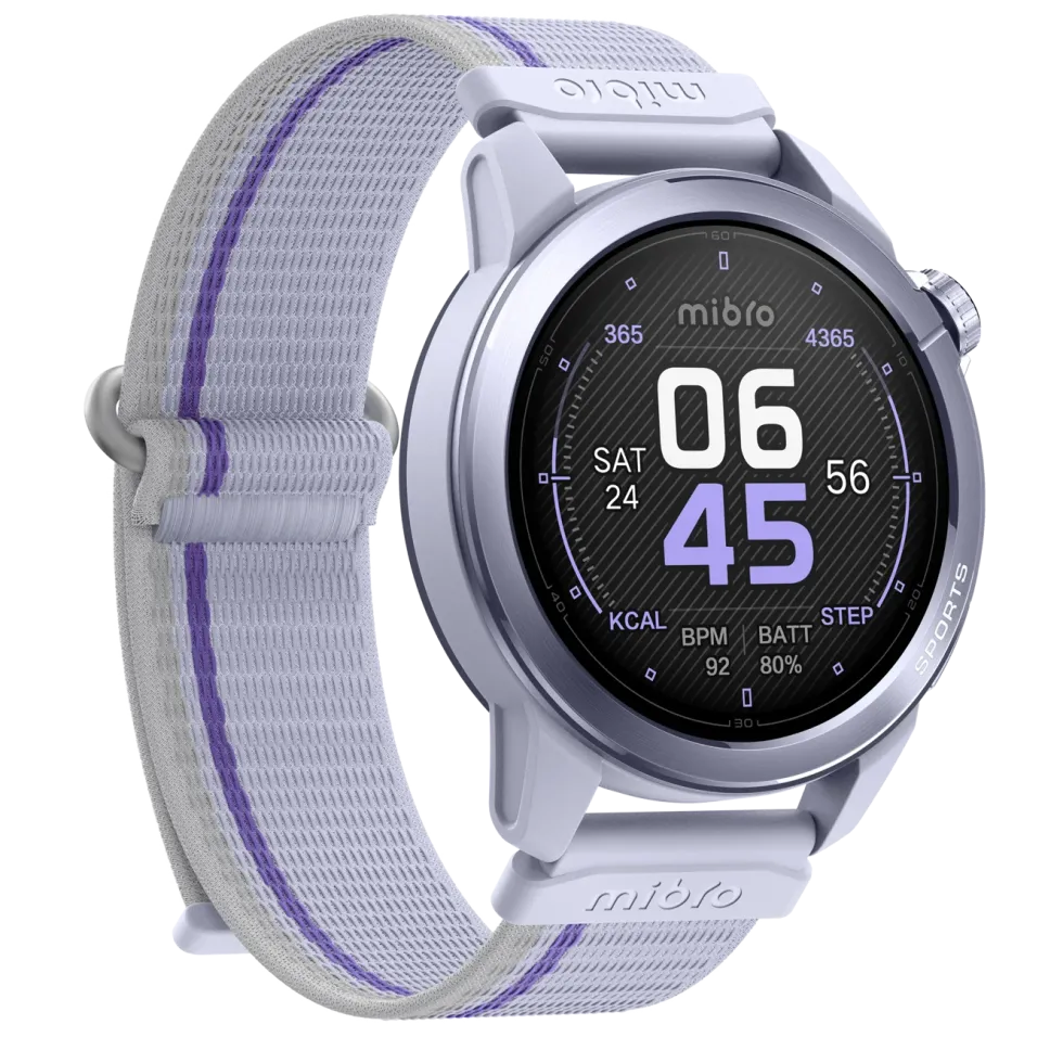 Mibro GS Active2 smartklokke Lilla