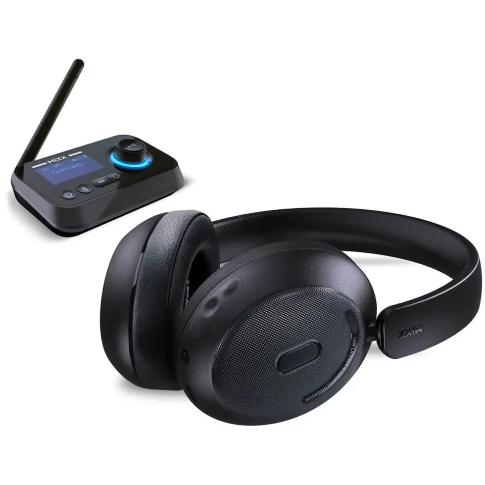 MIXX StreamQ TV-hodetelefoner med StreamPort-sender