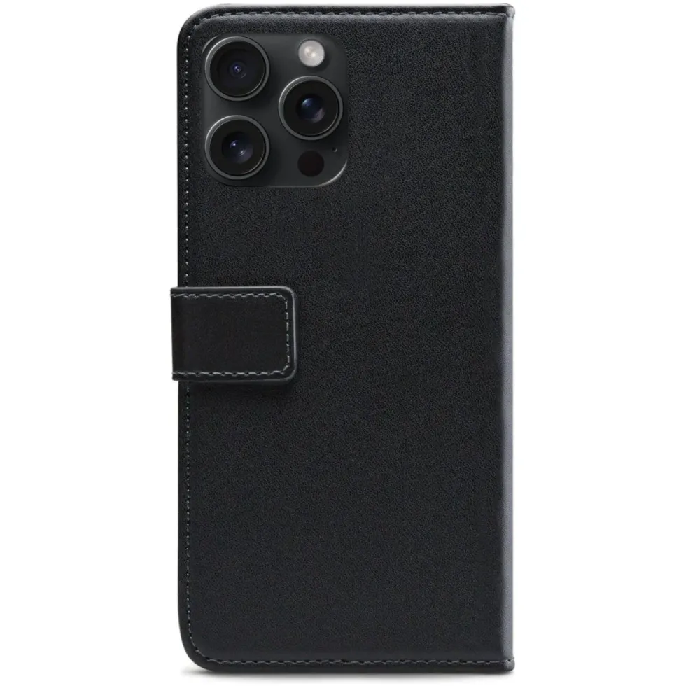Mobilize Classic Gelly Wallet Book Case – Mobildeksel for iPhone 15 Pro Svart