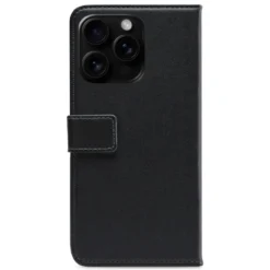 Mobilize Classic Gelly Wallet Book Case – Mobildeksel for iPhone 16 Pro Max Svart