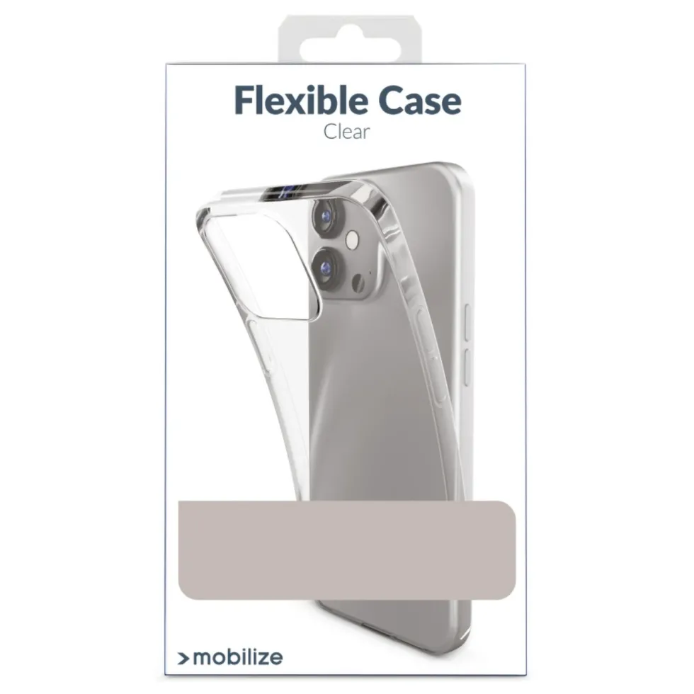 Mobilize Gelly Case – Mobildeksel for iPhone 16 Plus Transparent